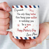 Custom Photo Mug - Personalized Mother's Day, Baby Shower, Gender Reveal Gifts For New Moms, Wife, Daughter - You Were Born For This Love