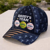 Custom Hat, All Over Print Classic Cap - Personalized Birthday Baseball Gifts For Dad, Grandpa, Baseball Lovers, Sports Fans, Sports Lovers - MVP Of Our Family