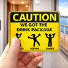Custom Door Magnet - Personalized Birthday Gifts For Besties, Sisters, BFF - We Got The Drink Package