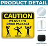 Custom Door Magnet - Personalized Birthday Gifts For Besties, Sisters, BFF - We Got The Drink Package