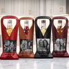 Custom Photo Leather Wine Bag - Personalized Best Friend Birthday Gifts For Women, Besties, Sisters, BFF - My Favorite Unpaid Therapist
