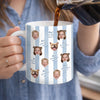Custom Photo Mug - Personalized Mother's Day, Baby Shower, Gender Reveal Gifts For New Moms, New Grandma - Grandkids Make Everything Better