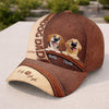 Custom Hat, All Over Print Classic Cap - Personalized Birthday Gifts For Dog Lovers, Dog Dad And Mom - Forever Loved By Wagging Tails