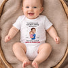Custom Baby Onesie - Personalized Baby Shower, Gender Reveal Gifts For New Moms, New Dads, New Parents - First Time Dad, Forever Love