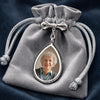 Custom Photo Teardrop Pin - Personalized Memorial Sympathy Graduation Gifts For Him, Her - Your Love Lives On