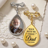 Custom Photo Teardrop Pin - Personalized Memorial Sympathy Graduation Gifts For Him, Her - Forever In My Heart