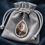 Custom Photo Teardrop Pin - Personalized Memorial Sympathy Graduation Gifts For Him, Her - Forever In My Heart