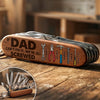 Custom 15-in-1 Pocket Multi Tool - Personalized Father's Day Birthday Gifts For Dad, Grandpa - Strong Like My Dad