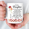 Custom Mug - Personalized Mother's Day Birthday Gifts For Daughter, Daughter-In-Law - My Daughter, My World