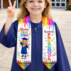 Custom Kids Graduation Stole - Personalized Graduation Gifts For Kids - The Future Is Yours