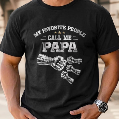 Custom Unisex T-shirt, Premium T-shirt, Hoodie - Personalized Father's Day Birthday Gifts For Dad, Grandpa - My Forever Hero