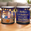 Custom Mug - Personalized Mother's Day Gifts For Mom, Grandma - Motherhood, Forever Glowing