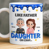Custom 3D Inflated Effect Printed Mug - Personalized Birthday Gifts For Dad, Son, Daughter - Proud Dad Of Legends