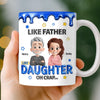 Custom 3D Inflated Effect Printed Mug - Personalized Birthday Gifts For Dad, Son, Daughter - Proud Dad Of Legends