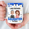 Custom 3D Inflated Effect Printed Mug - Personalized Birthday Gifts For Dad, Son, Daughter - Proud Dad Of Legends