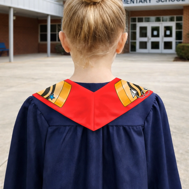 Custom Kids Graduation Stole - Personalized Graduation Gifts For Kids - Proud Little Graduate Today