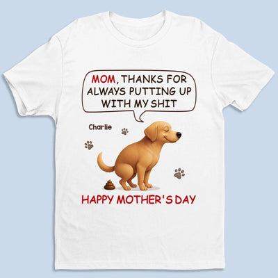 Custom Unisex T-shirt, Premium T-shirt, Hoodie - Personalized Mother's Day Birthday Gifts For Dog Cat Lovers, Dog Dad And Mom, Cat Owners - Chaos, Cuddles And Dog Hair