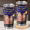 Custom Tumbler - Personalized Mother's Day Gifts For Mom, Grandma - No Distance Can Break Us