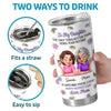 Custom 3D Inflated Effect Printed Tumbler - Personalized Mother's Day Gifts For Daughter - Motherhood Looks Sweet On You