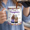 Custom Mug - Personalized Birthday Gifts For Daughter - The Bond We Share Never Fades