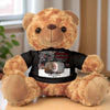 Custom Photo Teddy Bear Plush - Personalized Graduation, Memorial Sympathy Gift For Family Members, Siblings, Brothers, Sisters - Walking Beside You On Graduation Day
