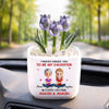 Custom Glass Everlasting Tulips - Personalized Birthday Gifts For Daughter - I’d Choose You In Every Lifetime