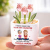 Custom Glass Everlasting Tulips - Personalized Birthday Gifts For Daughter - I’d Choose You In Every Lifetime