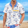 Custom Unisex Tropical Hawaiian Aloha Shirt - Personalized Father's Day Birthday Gifts For Dad, Grandpa - Living The Aloha Life