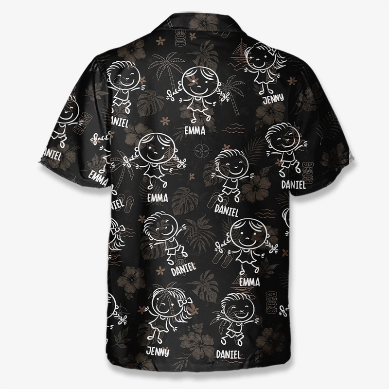Custom Unisex Tropical Hawaiian Aloha Shirt - Personalized Father's Day Birthday Gifts For Dad, Grandpa - Official Enjoy My Life