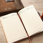 Custom PU Leather Notebook - Personalized Graduation Gifts For Him, Her - Success Starts With A Dream