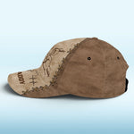 Custom Name Fist Bump Dad Gifts - Personalized Classic Cap