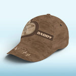 Hold My Hand And Walk Alongside Together - Family Personalized Custom Hat, All Over Print Classic Cap - Father's Day, Gift For Dad, New Dads