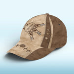 Dogs Are Our Link To Paradise - Dog Personalized Custom Hat, All Over Print Classic Cap - Father's Day, Gift For Dog Lovers, Dad