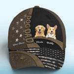 Dogs Serve Us In Return For Scraps - Dog Personalized Custom Hat, All Over Print Classic Cap - Father's Day, Gift For Dog Lovers, Dad