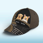 Dogs Serve Us In Return For Scraps - Dog Personalized Custom Hat, All Over Print Classic Cap - Father's Day, Gift For Dog Lovers, Dad