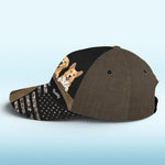 Dogs Serve Us In Return For Scraps - Dog Personalized Custom Hat, All Over Print Classic Cap - Father's Day, Gift For Dog Lovers, Dad