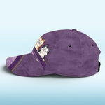 Excited To Be Taken Everywhere With You - Cat Personalized Custom Hat, All Over Print Classic Cap - Gift For Cat Lovers, Pet Owners