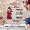Custom Acrylic Plaque - Personalized Graduation Gifts For Him, Her - The Journey Begins Here