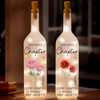 Custom Bottle Lamp - Personalized Graduation Gifts For Her, Him - Keep Blooming, One Chapter At A Time