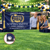 Custom Photo Polyester Outdoor Banner - Personalized Graduation Gifts For Him, Her - Next Stop, Greatness