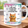 Custom 3D Inflated Effect Printed Mug - Personalized Mother's Day Birthday Gifts For Dog Lovers, Dog Mom - I Woof You So Much