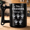 Custom Coffee Mug With Wrench Handle - Personalized Father's Day Birthday Gifts For Dad, Grandpa - Super Dad In Action