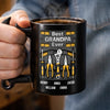 Custom Coffee Mug With Wrench Handle - Personalized Father's Day Birthday Gifts For Dad, Grandpa - Grandpa The Repair Guy