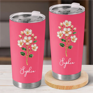 Custom Tumbler - Personalized Best Friend Birthday Gifts For Women, Besties, Sisters, BFF, Family, Yourself - Be Proud Of Yourself