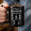 Custom Coffee Mug With Wrench Handle - Personalized Father's Day Birthday Gifts For Dad, Grandpa - Tool Time With Dad