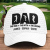 Custom Hat, All Over Print Classic Cap - Personalized Birthday Golf Gifts For Dad, Grandpa - The Golf Legend