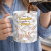 Custom 3D Inflated Effect Printed Mug - Personalized Birthday Gifts For Daughter - A Daughter For Life, A Friend By Heart
