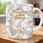 Custom 3D Inflated Effect Printed Mug - Personalized Birthday Gifts For Daughter - A Daughter For Life, A Friend By Heart