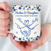Custom Mug - Personalized Birthday Gifts For Daughter - Mother And Daughter, Forever Linked
