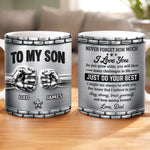 Custom 3D Inflated Effect Printed Mug - Personalized Birthday Gifts For Son - My Greatest Blessing